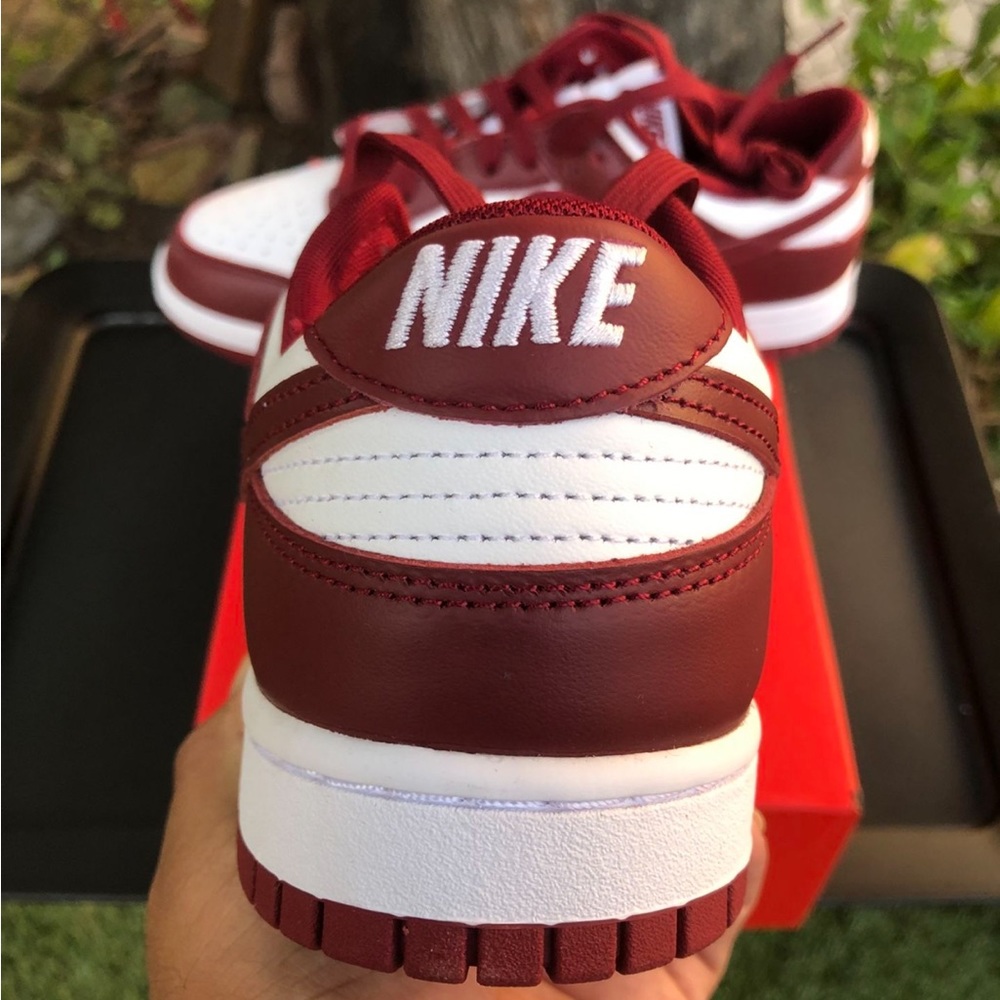 Nike Dunk Low “Team Red” Size 9.5 Men’s - Picture 6 of 8